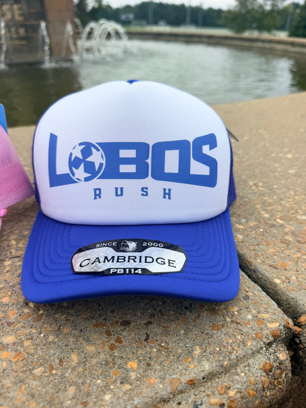 Cambridge 2-Tone Foam Trucker Hat
