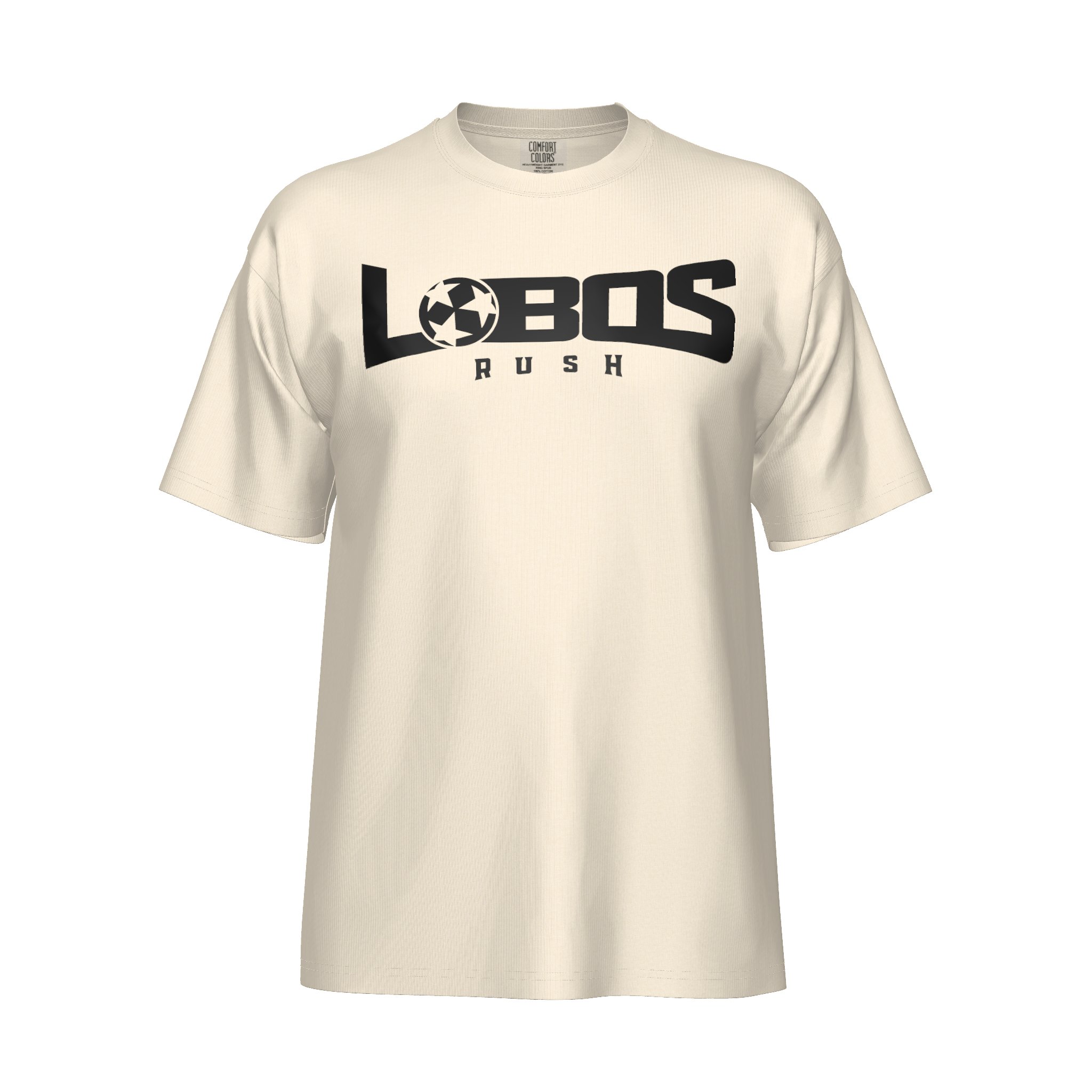 Lobos Logo Tee - Comfort Colors® Heavyweight Ring Spun Tee