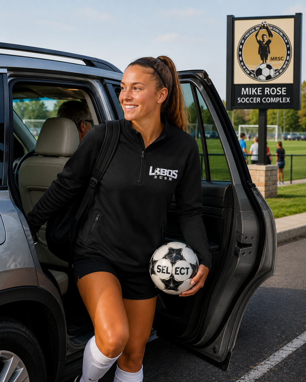 Lobos Rush Sport-Tek® Phenom 1/4-Zip